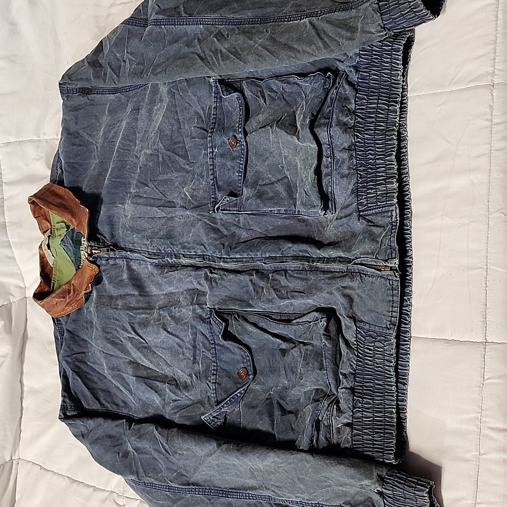Vintage American Eagle Jacket Size L Color Blue